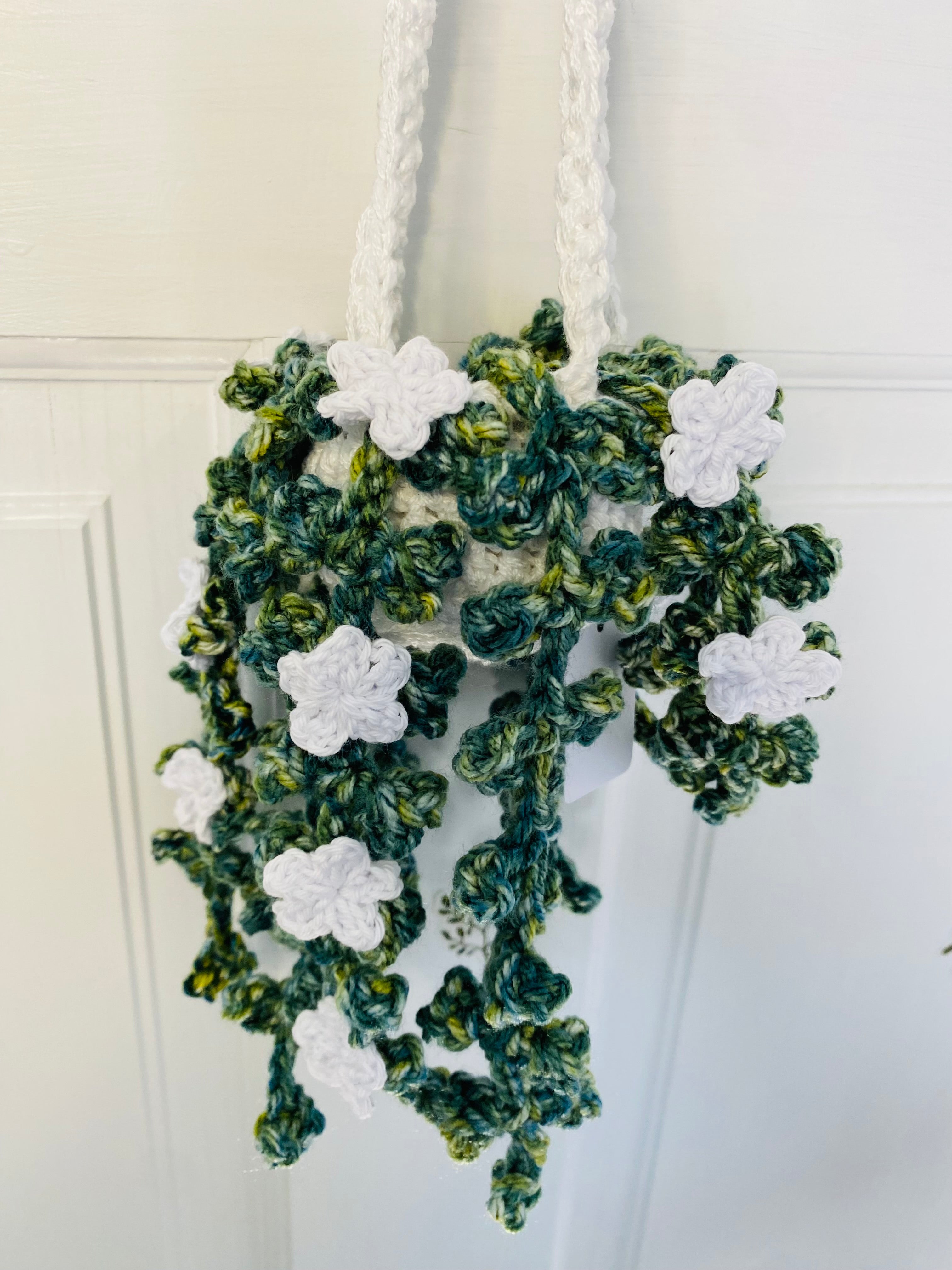 MINI Ivy with Flowers Hanging Plant