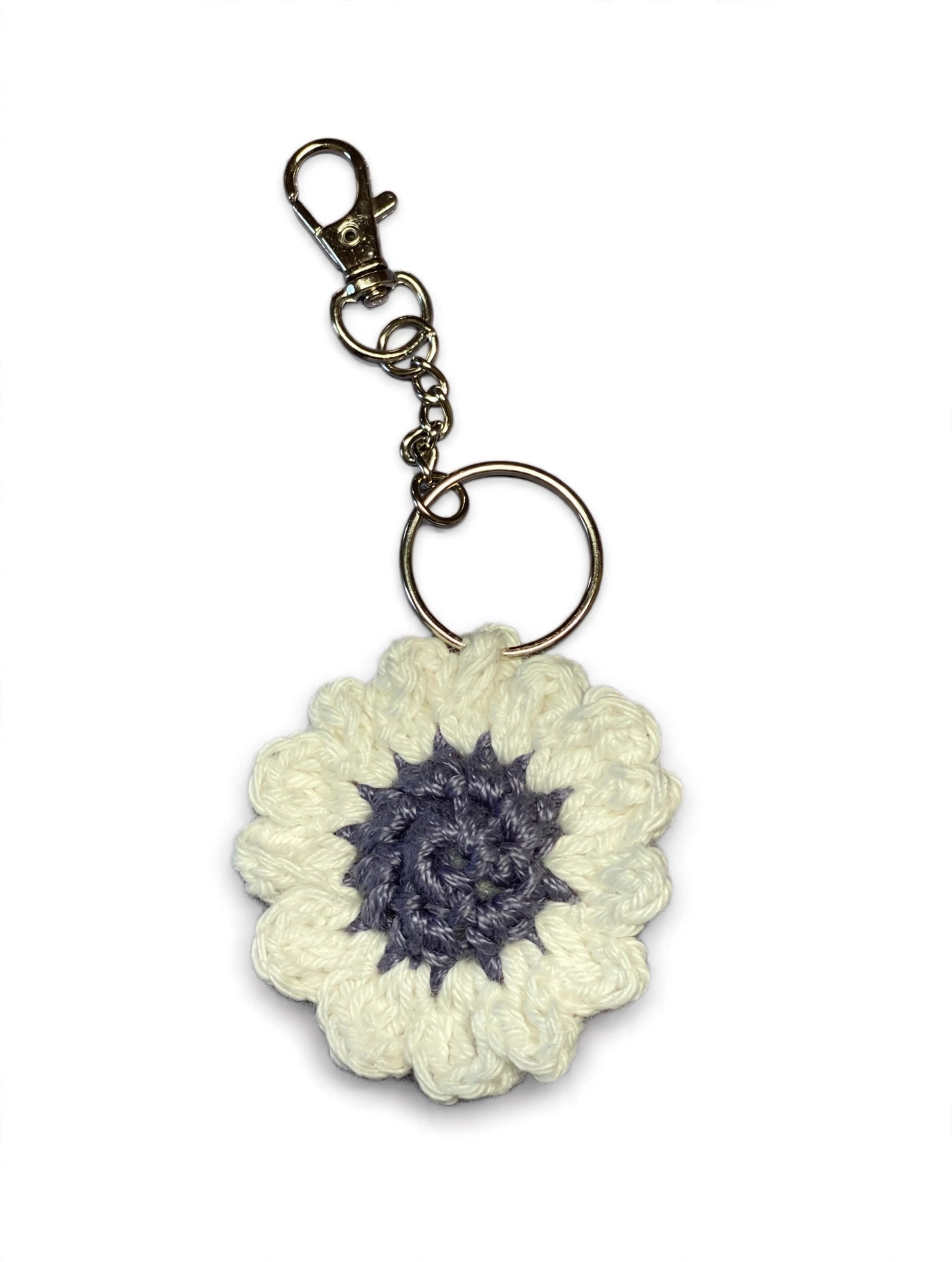 Crochet Flower Keychain - Choose Your Bloom