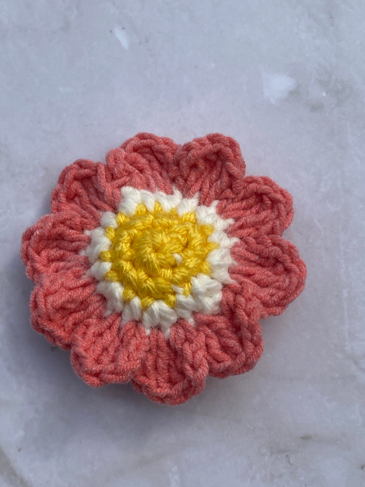 Flower Keychain - Handmade Crochet
