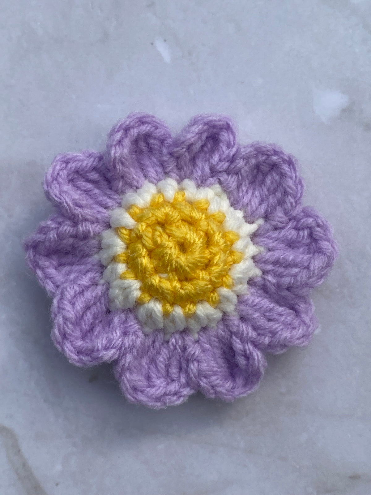 Flower Keychain - Handmade Crochet