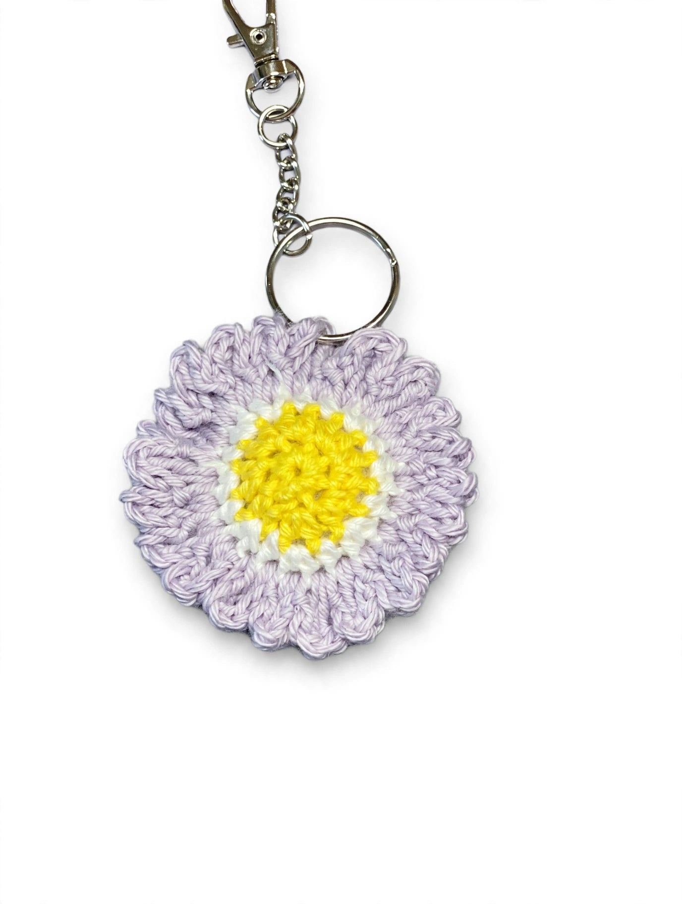 Crochet Flower Keychain - Choose Your Bloom