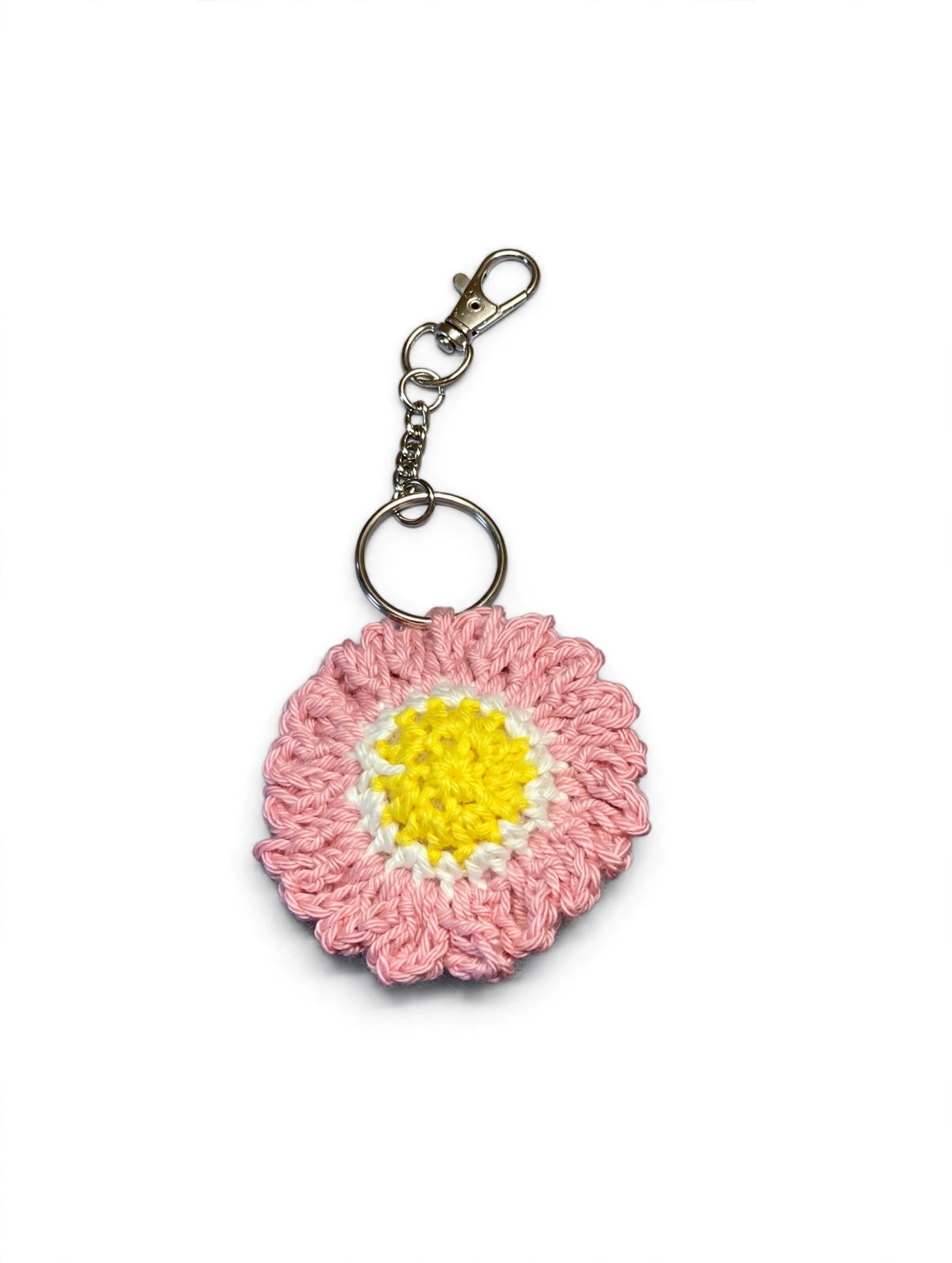 Crochet Flower Keychain - Choose Your Bloom