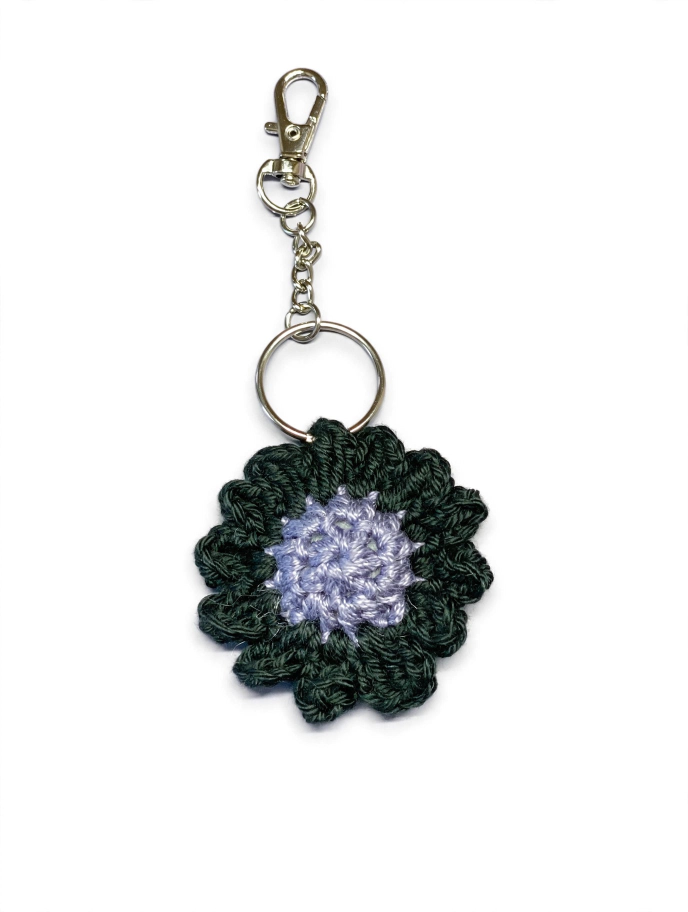 Crochet Flower Keychain - Choose Your Bloom
