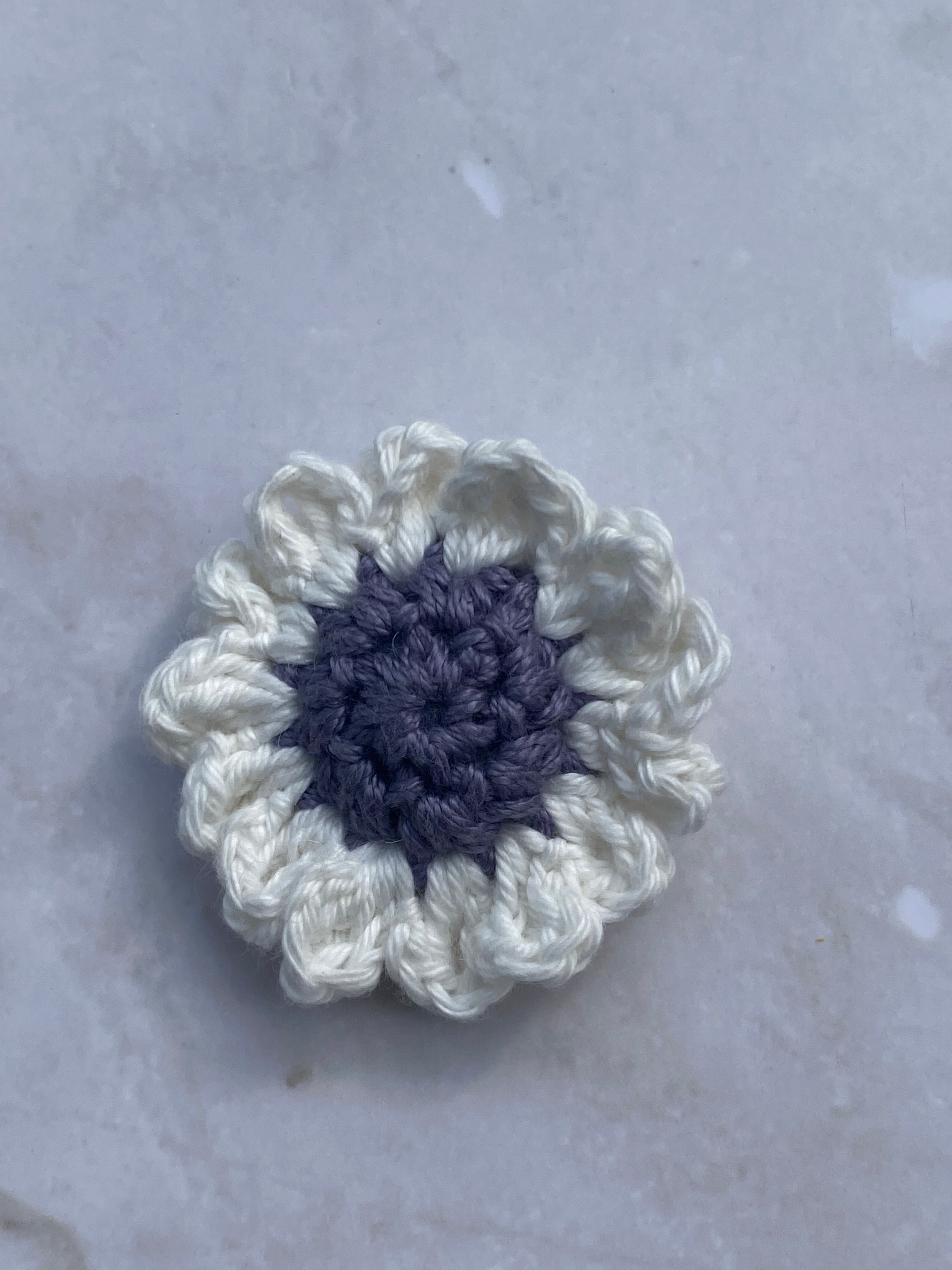 Flower Keychain - Handmade Crochet