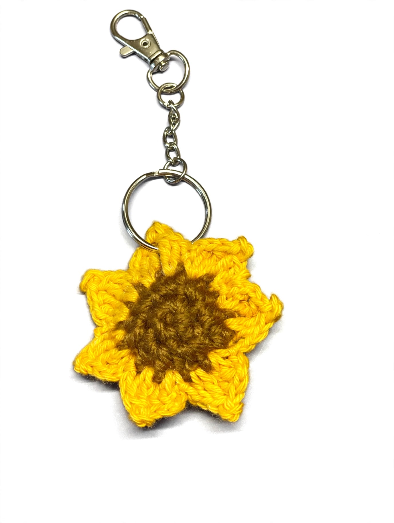 Crochet Flower Keychain - Choose Your Bloom