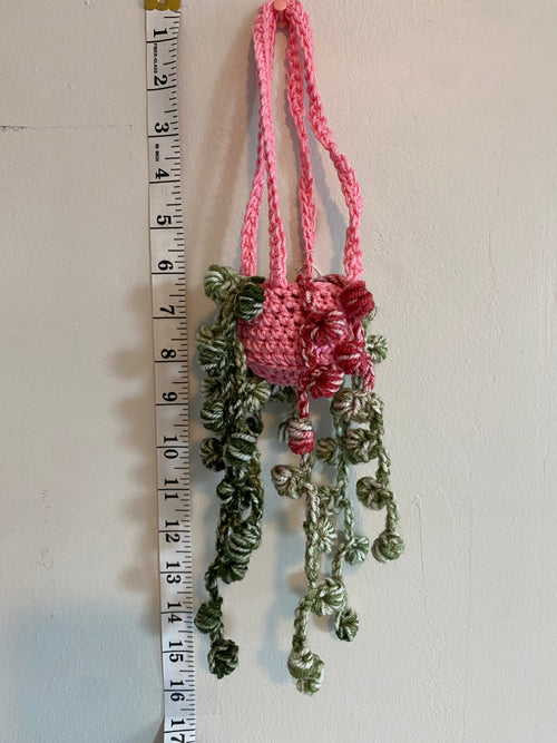 Ivy with Flowers Hanging Plant