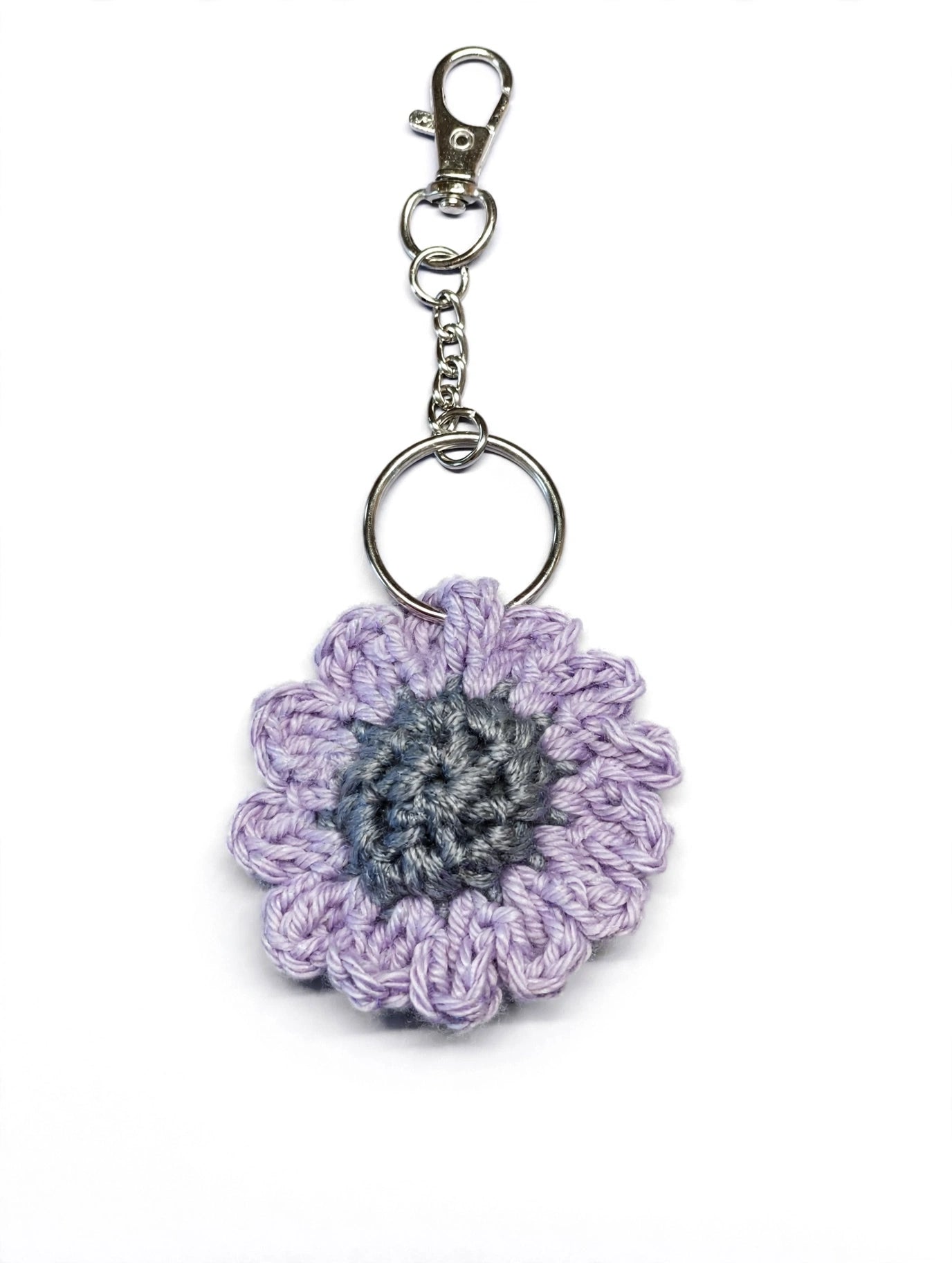 Crochet Flower Keychain - Choose Your Bloom