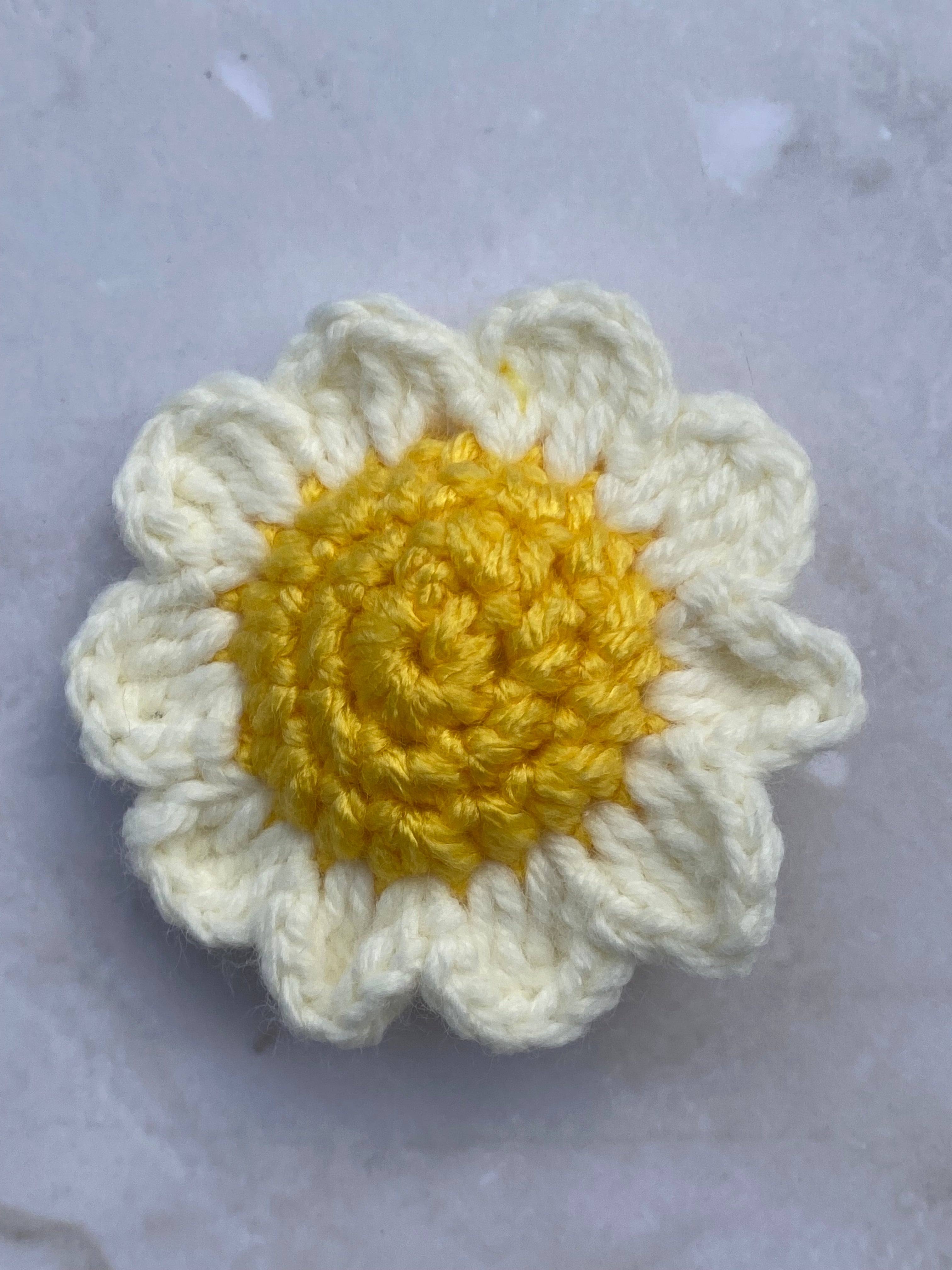 Flower Keychain - Handmade Crochet